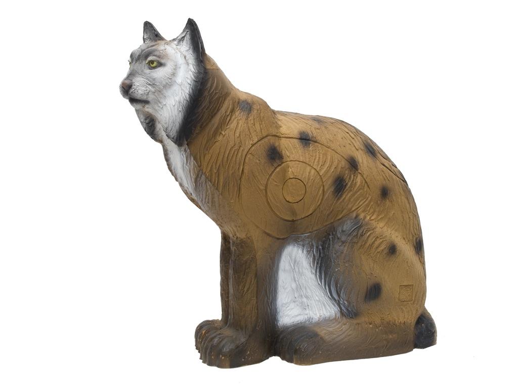 SRT 3-D Scheibe Luchs, sitzend